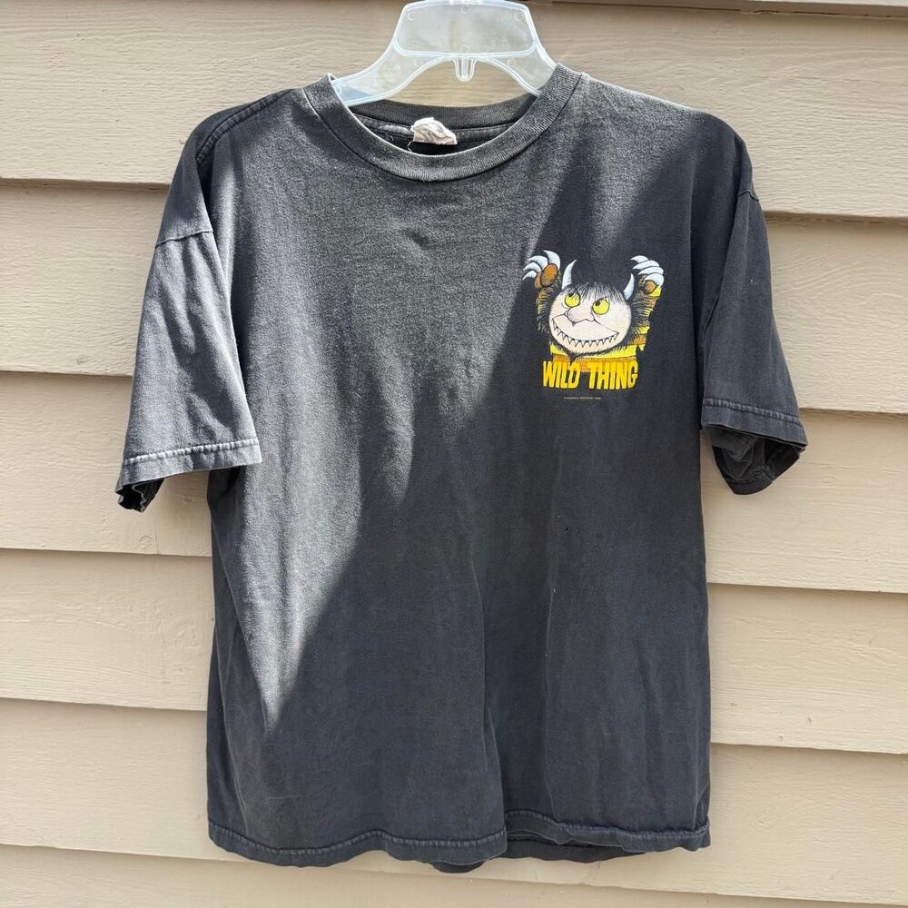 Fruit-of-the-loom Men's Black and Grey T-shirt